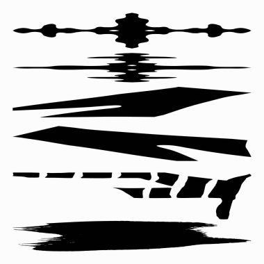 mürekkep hat koleksiyonu tasarlamak vektör için