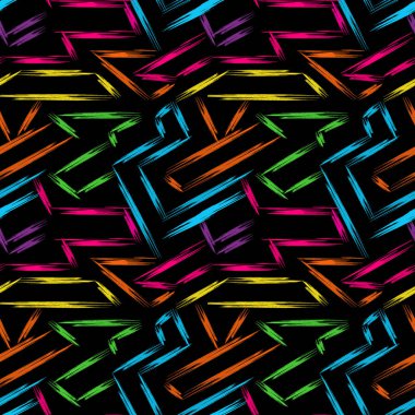 grafiti renkli soyut seamless modeli kalite vektör çizim tasarımınız için stil