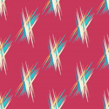 geometrik soyut rengi Dikişsiz desen kalite vektör çizim tasarımınız için