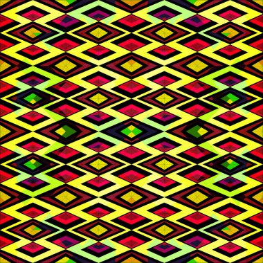 Parlak soyut geometrik seamless modeli grafiti tarzı. Kalite illüstrasyon tasarımınız için