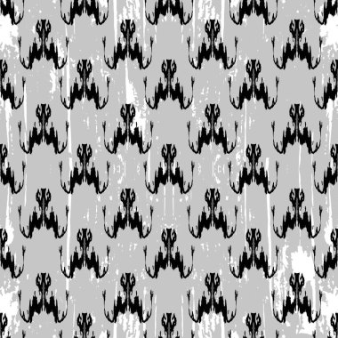 Grafiti seamless modeli grunge etkisi illüstrasyon soyut