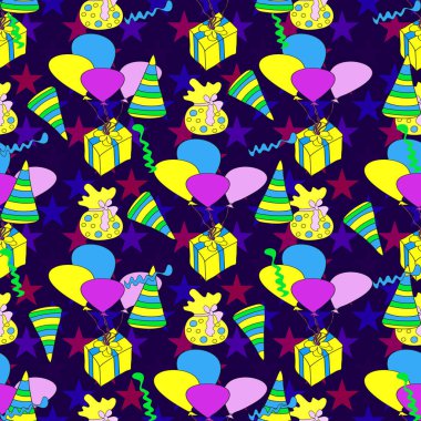 Grafiti seamless modeli grunge etkisi illüstrasyon soyut