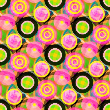 Geometrik arka plan seamless modeli grafiti