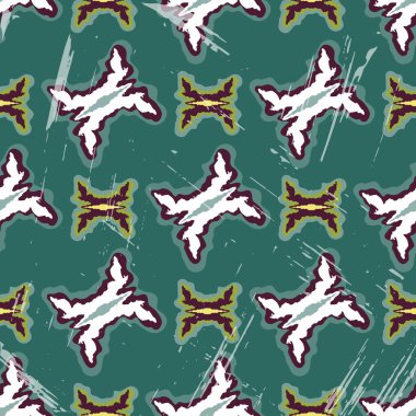 Tasarım kalitesi çiziminiz için parlak, pürüzsüz geometrik desen