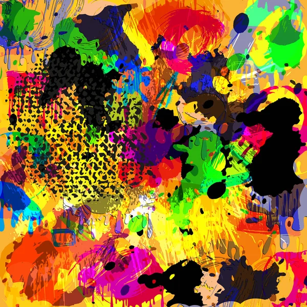 Abstract färgad bakgrund av graffiti vackra polygoner — Stockfoto