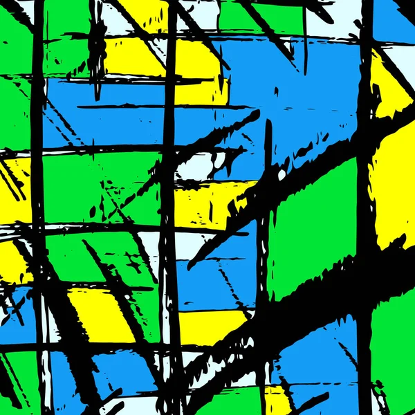 Patrón de color abstracto en estilo de graffiti para su diseño —  Fotos de Stock