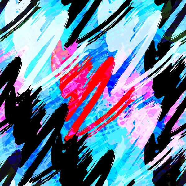 Patrón de color abstracto en estilo de graffiti Ilustración de calidad para su diseño — Foto de Stock