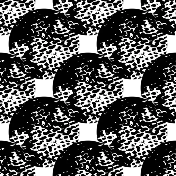 Modèle abstrait noir-blanc illustration qualitative pour votre design — Photo