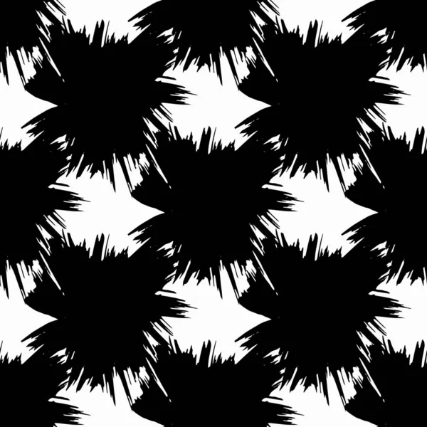 Modèle abstrait noir-blanc illustration qualitative pour votre design — Photo