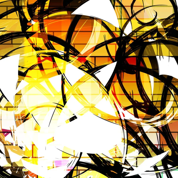 Graffiti Abstracto hermoso fondo colorido grunge textura ilustración —  Fotos de Stock