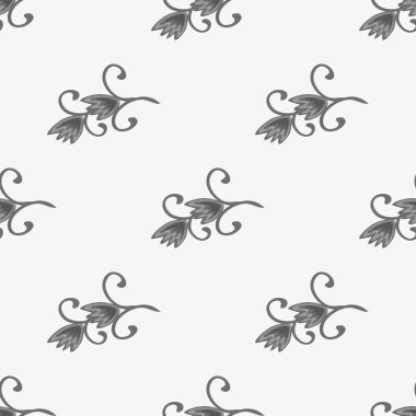 monokrom desenli şehir tarzı etnik süslemeler tasarımın için kusursuz soyut çizimler