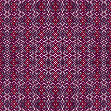 Küçük geometrik nesneler, modern şehir tarzının elementleriyle graffiti tarzında soyut, pürüzsüz etnik desen çiziyorlar.