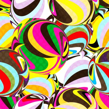 renkli soyut etnik desenler graffiti tarzında modern stil elementleri ile tasarımın için parlak kalite resimleme