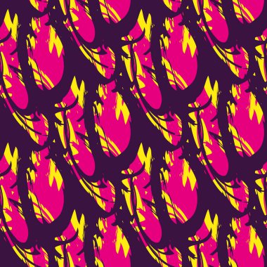 Graffiti tarzında soyut renk deseni. Tasarımınız için kalite çizimi