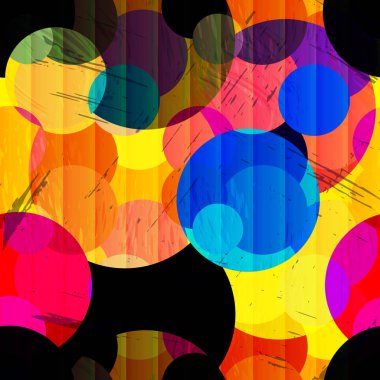 Graffiti tarzında soyut renk deseni. Tasarımınız için kalite çizimi