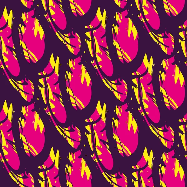 Graffiti tarzında soyut renk deseni. Tasarımınız için kalite çizimi