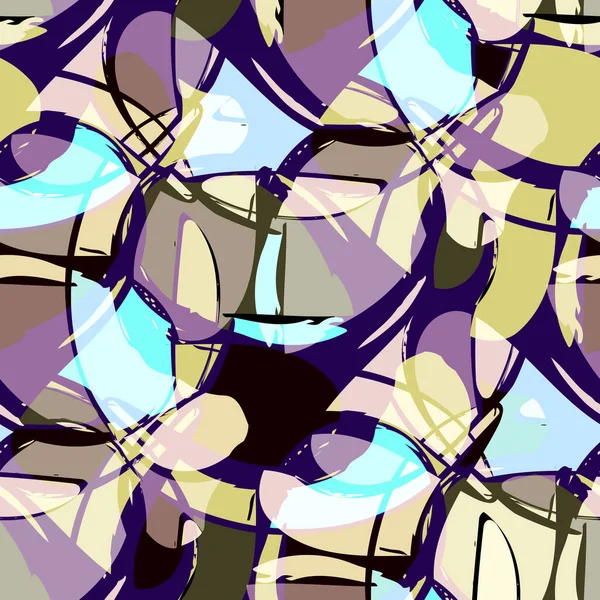 Abstract color pattern in graffiti style. Quality illustration for your design — ストック写真