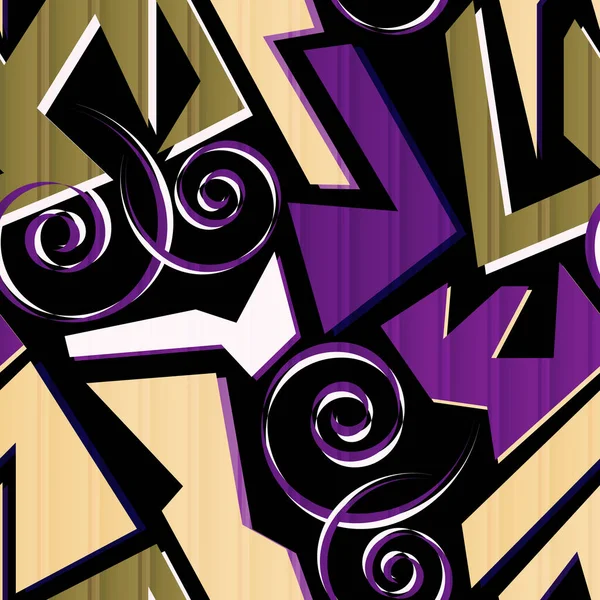 Abstract color pattern in graffiti style. Quality illustration for your design — Stock Photo, Image