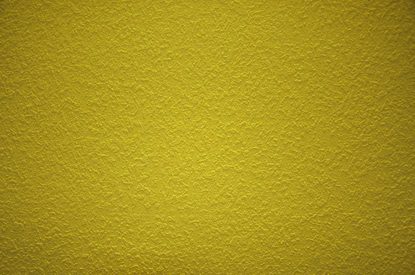 Peinture jaune texturée — Photo