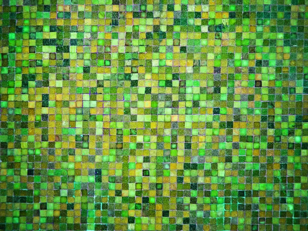 Gradiente azulejos de mosaico de color azul y verde — Foto de Stock