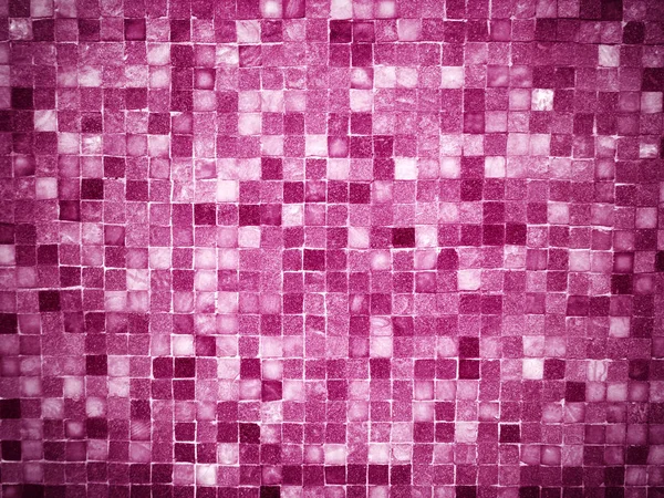 Gradiente magenta azulejos coloridos mosaico — Fotografia de Stock