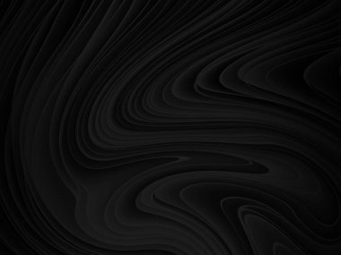soyut siyah dalga deseni