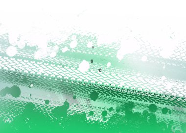 Siyah lastik işaretleri 