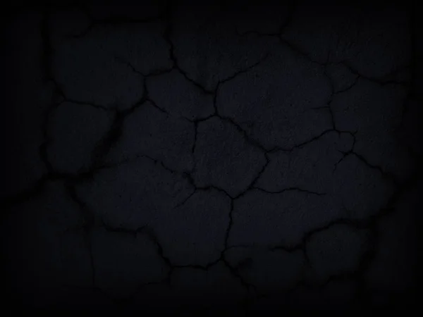 Ciemna ściana crack Ziemi — Zdjęcie stockowe