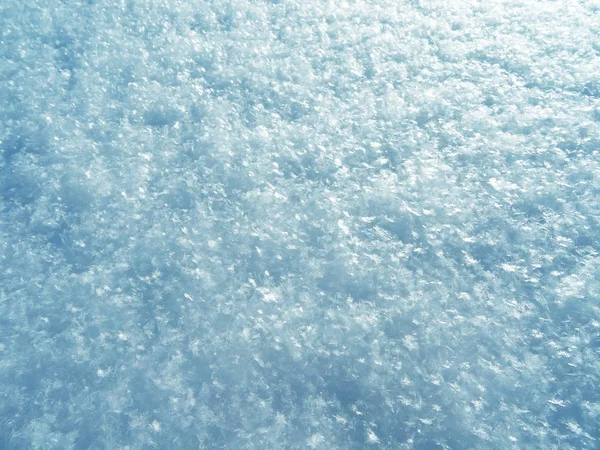 Background of fresh snow texture — Stock Photo, Image