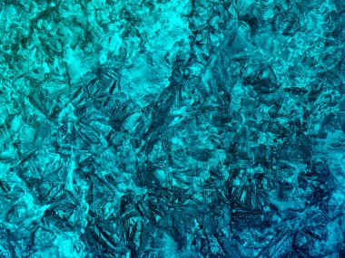 soyut blue Ice doku.  