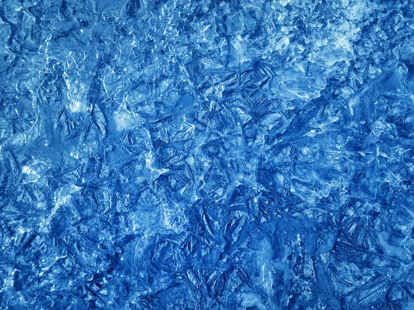 Абстрактная синяя текстура льда . — стоковое фото