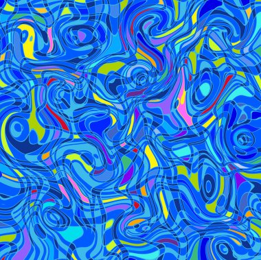 desen çizgileri ve dalgalar