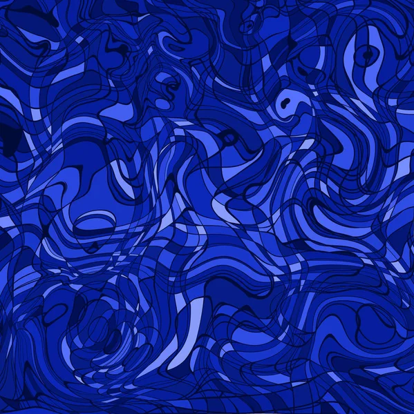 Linhas de fundo mosaico azul — Fotografia de Stock