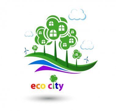 Yeşil Eko dünya ile özel evler, Rüzgar türbinleri