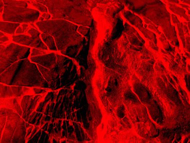 Lav çatlamak zemin dokulu              