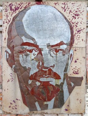 portrait of Vladimir Lenin clipart