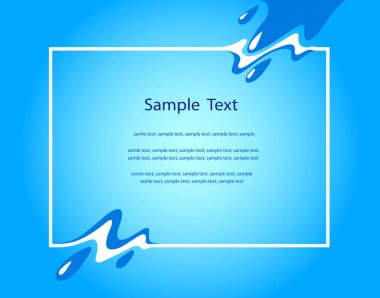 Mavi dalgalı kurumsal özgeçmiş. 