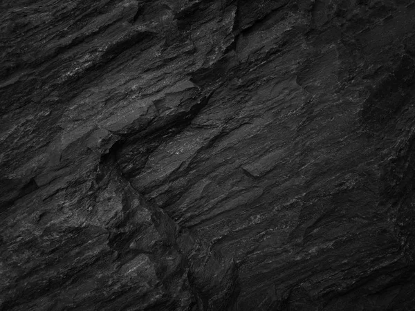 Dark black slate background — Stock Photo, Image