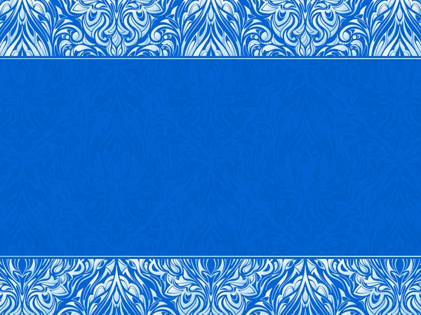 Patrón abstracto azul. — Vector de stock