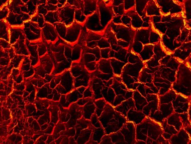 Lav çatlamak zemin çamur dokulu 