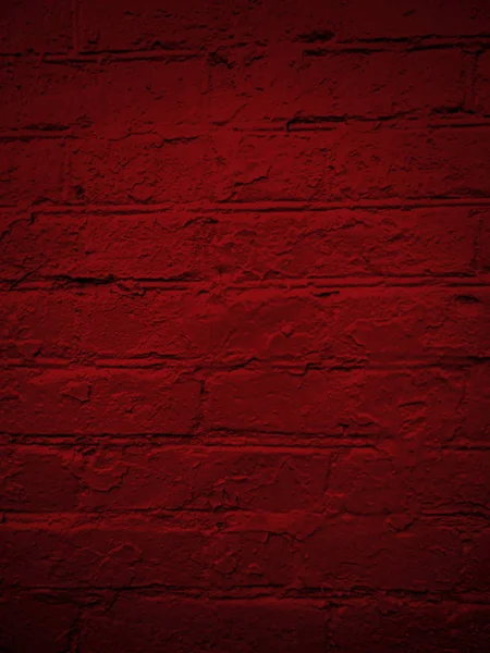 Pared de ladrillo rojo, —  Fotos de Stock