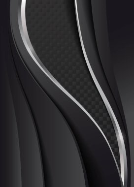 Siyah dalgalı kurumsal arka plan.