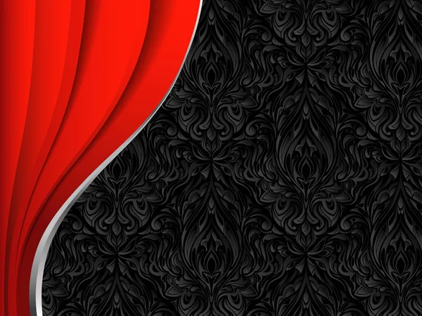 Kırmızı dalgalı kurumsal arka plan. 