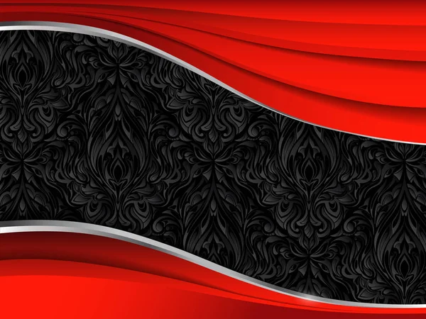 Kırmızı dalgalı kurumsal arka plan. 