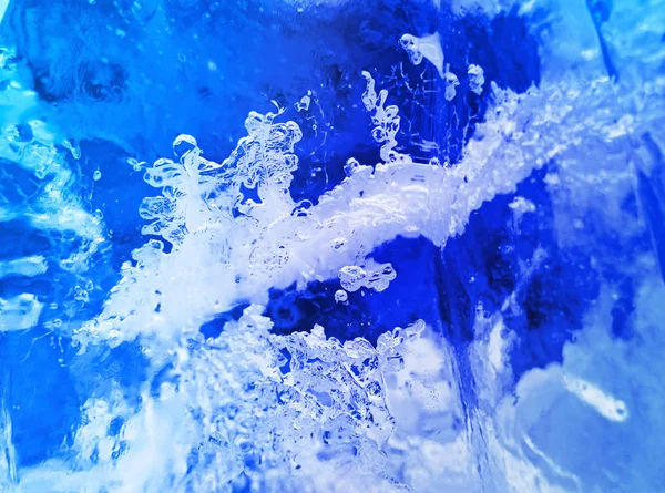 Abstraktní ice textur. — Stock fotografie