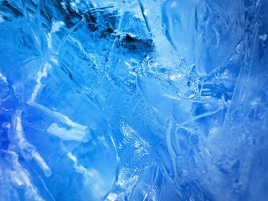 Blue Ice. Soyut buz doku.  
