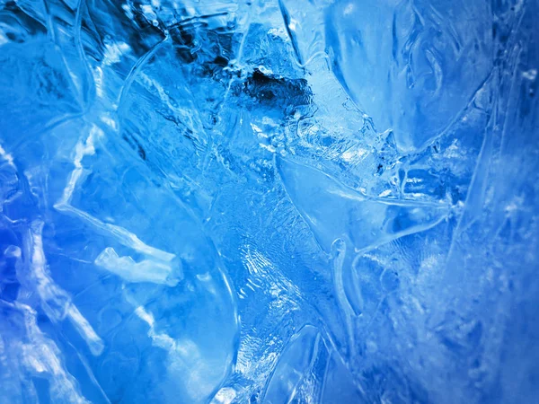 Blue Ice. Soyut buz doku.  