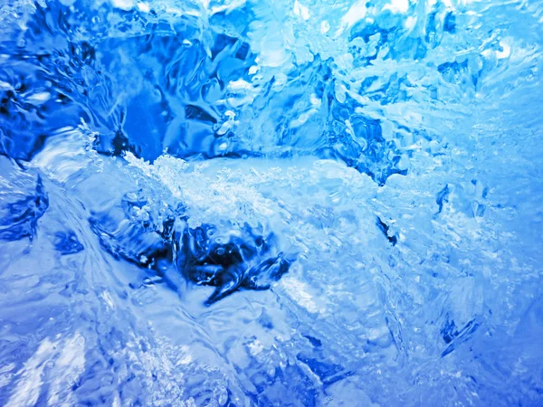 Ghiaccio colorato. Struttura astratta del ghiaccio . — Foto Stock