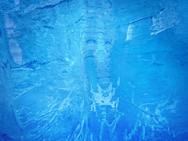 Buntes Eis. abstrakte Eisbeschaffenheit. Hintergrund Natur. — Stockfoto