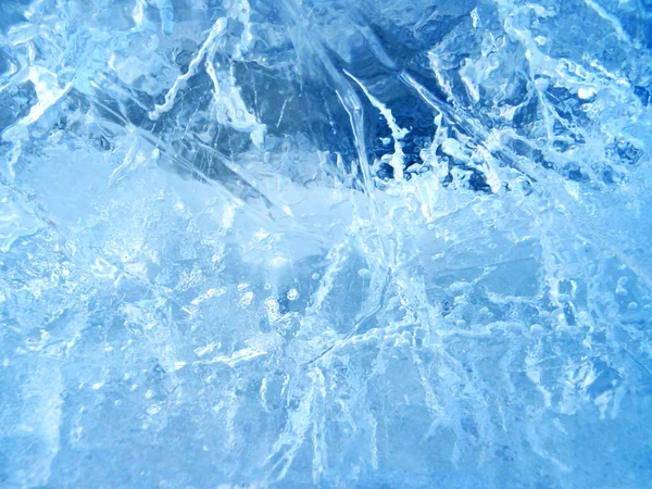 Hielo colorido. Textura de hielo abstracta. Fondo de naturaleza . —  Fotos de Stock